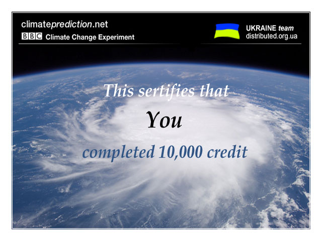 Сертификат участника команды UKRAINE